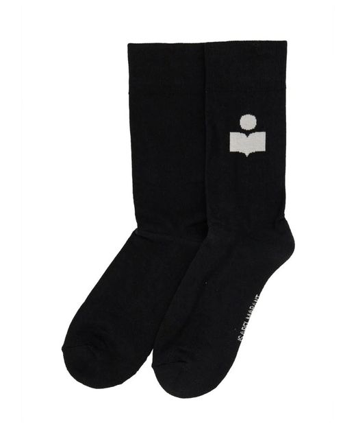 Isabel Marant Black Calzini Siloki for men