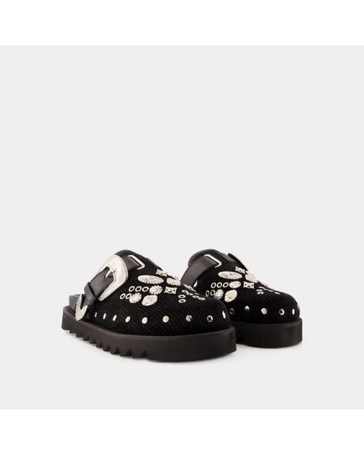 Toga Black Aj1058 Sandals