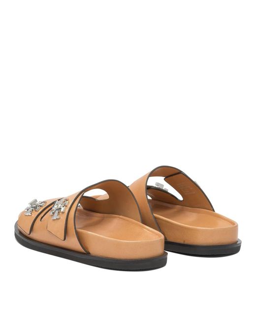 Tory Burch White Rubber Sandals