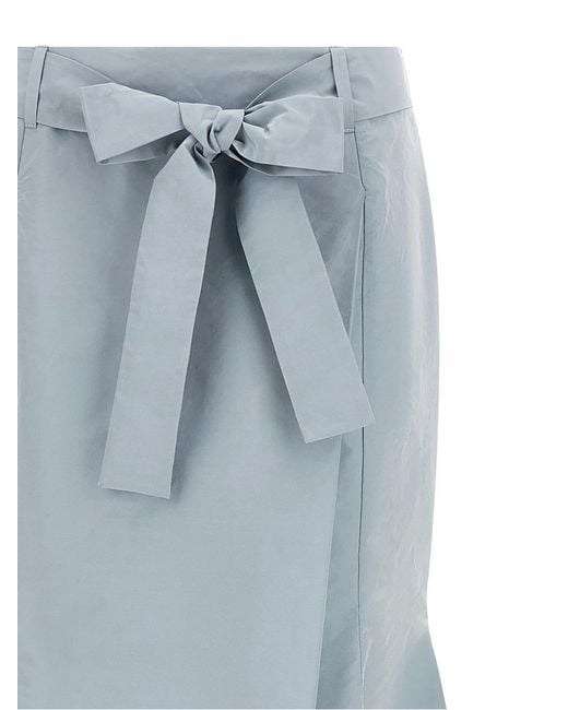 Pinko Blue Mermaid Skirt