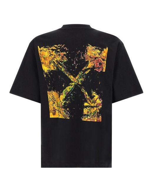 Off-White c/o Virgil Abloh Black 'Spices Arrow Skate' T-Shirt for men