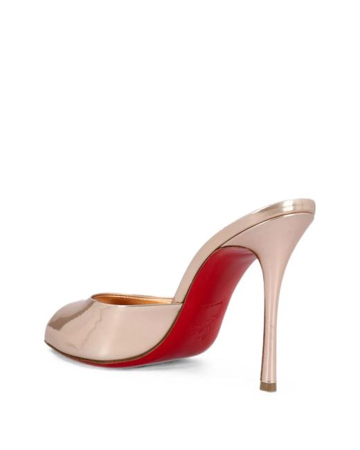 Christian Louboutin Natural Me Dolly Leather Mules