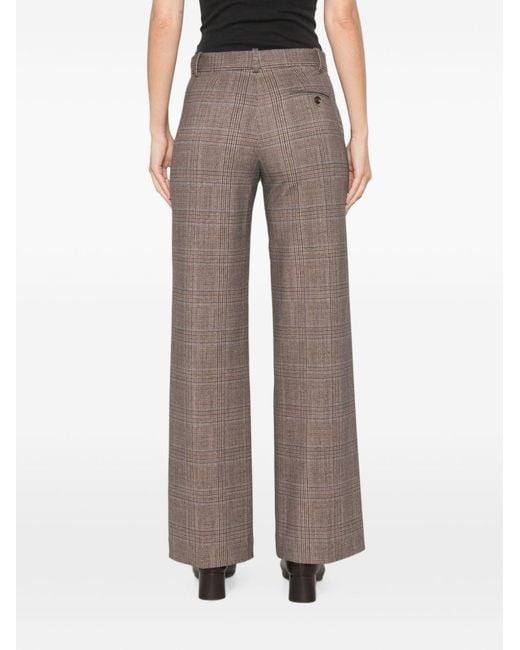 Circolo 1901 Brown Cotton Trousers