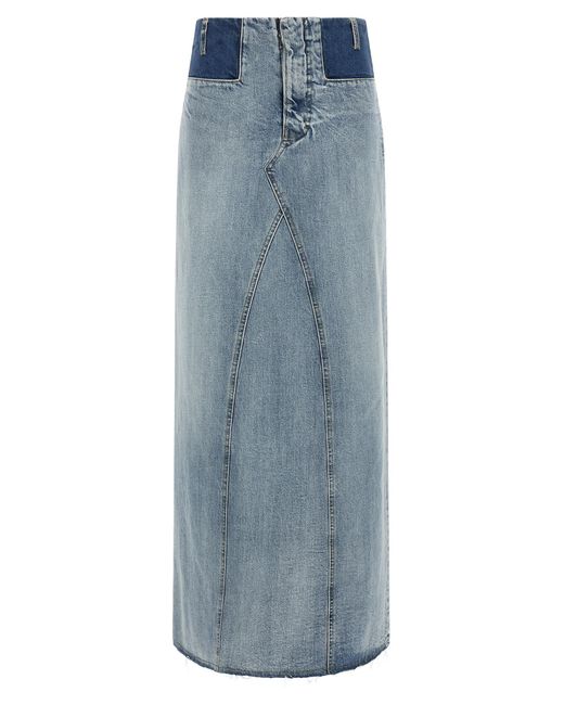 Maison Margiela Blue Denim Skirt