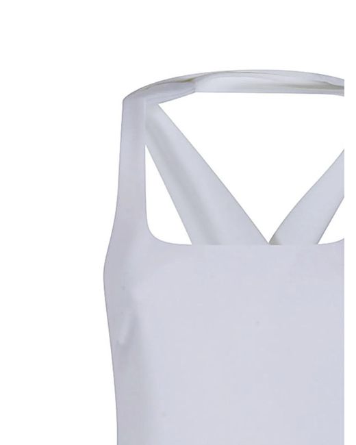 Ralph Lauren White Woven "Gown" Dress