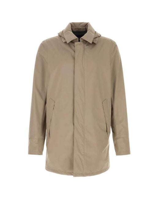 Herno Natural Carcoat for men