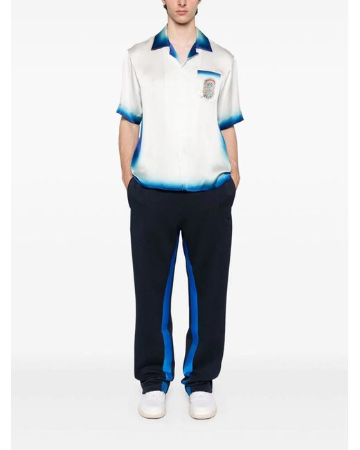Adidas Blue Track Pants for men