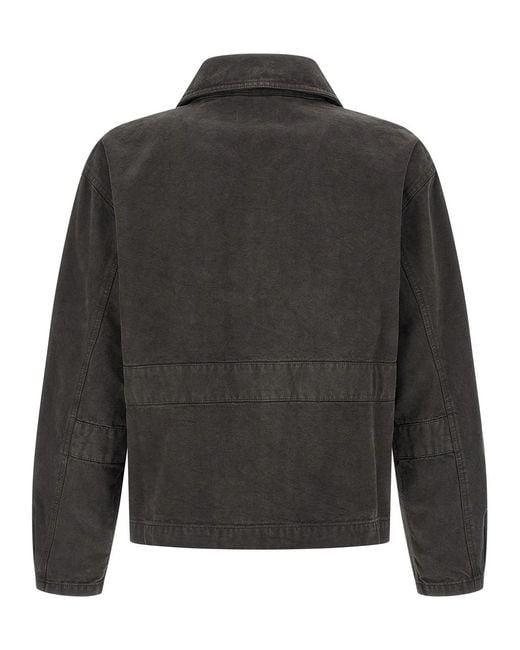 mfpen Black 'Courier' Jacket for men