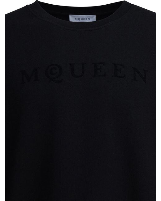 McQueen Black Sweatshirt for men