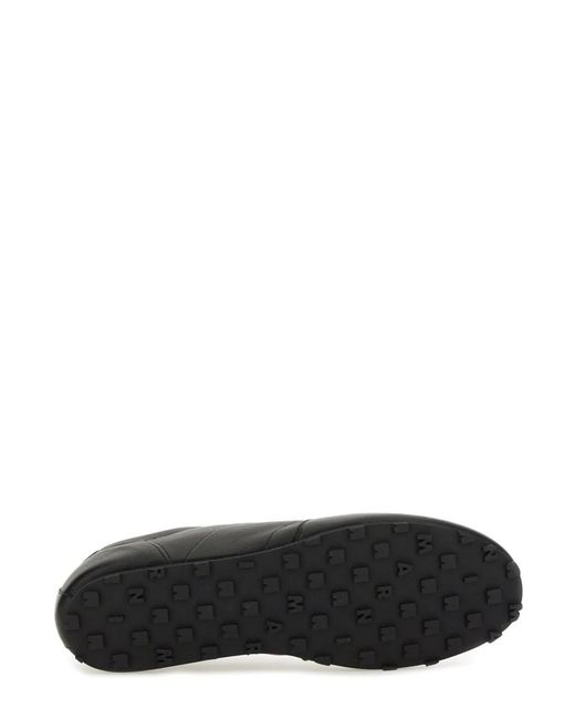Marni Black "Softy Doccer" Sneaker for men
