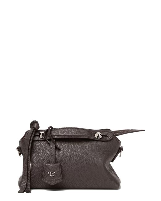 Fendi Gray Mini By The Way Cuoio Romano A
