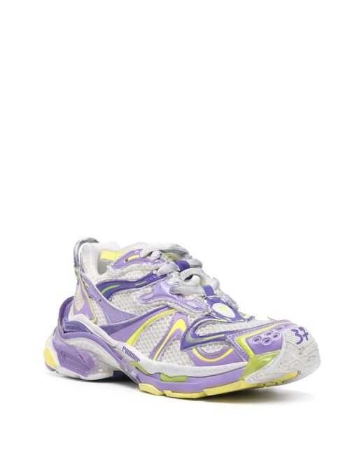 Balenciaga White Runner 2 Sneakers