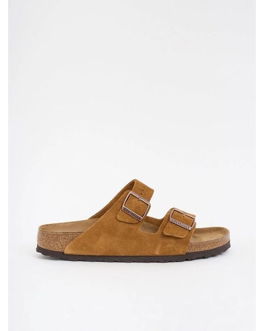 Birkenstock Brown Arizona Mink Sandal for men