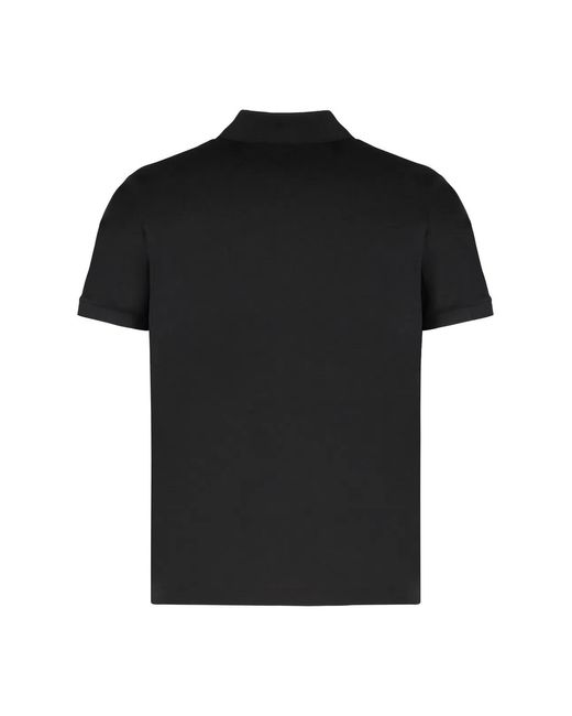 Paul & Shark Black Paul & Shark Cotton Piqué Polo Shirt for men
