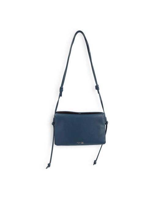 Céline Blue Trio Shoulder Bag