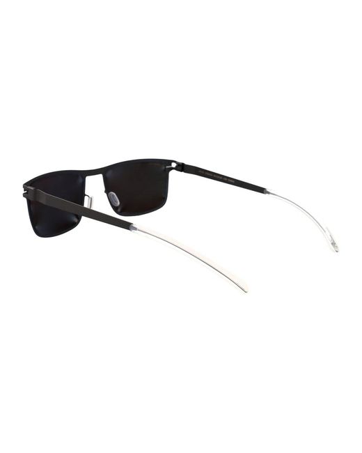 Mykita Black Storm/ Metal Sunglasses