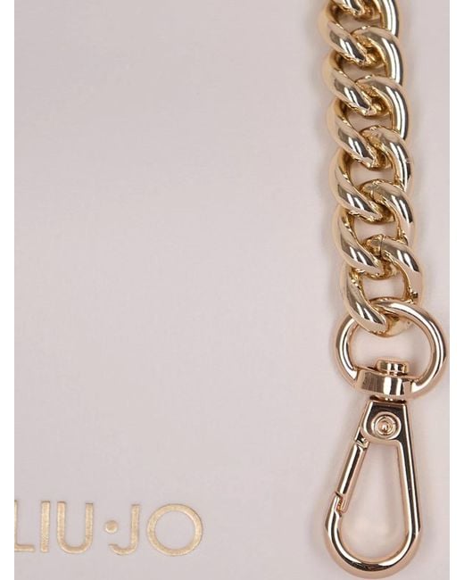 Liu Jo Pink Light Bamboo Drawstring Bag