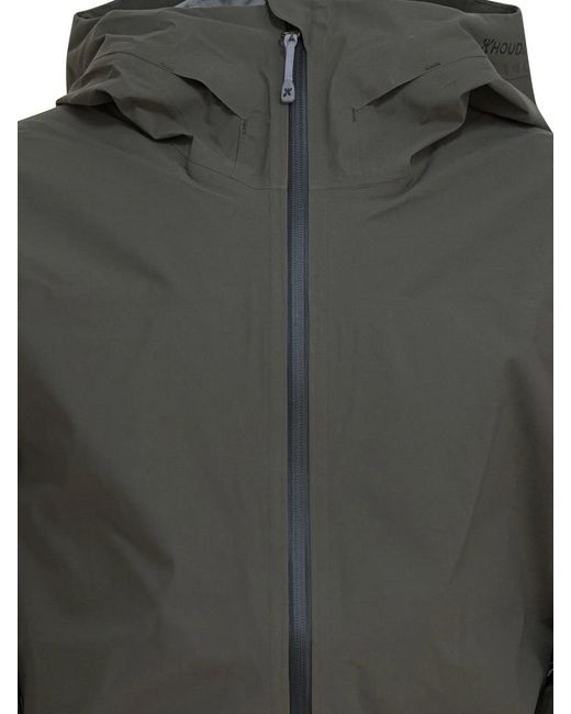 Houdini Sportswear Gray Recycled Polyester Jacket for men
