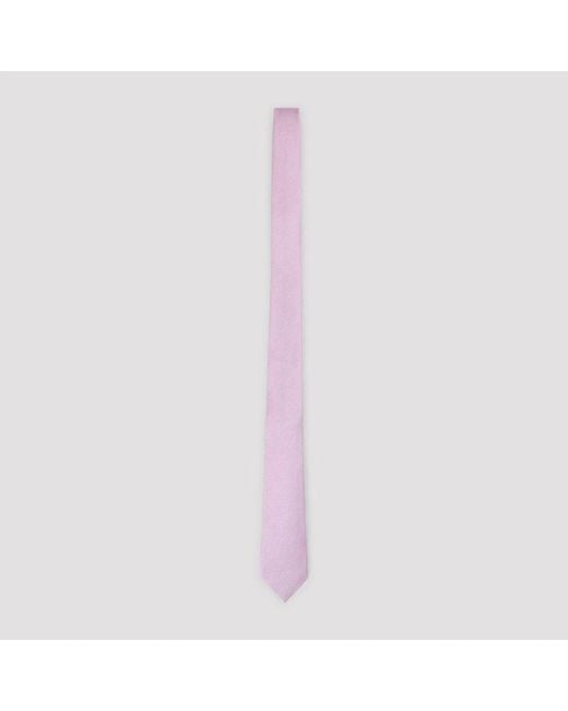 Tom Ford Pink Rose Solid Tie for men