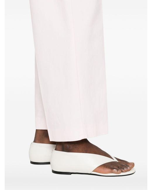 Forte_forte Pink Chic Viscose Cotton Pants