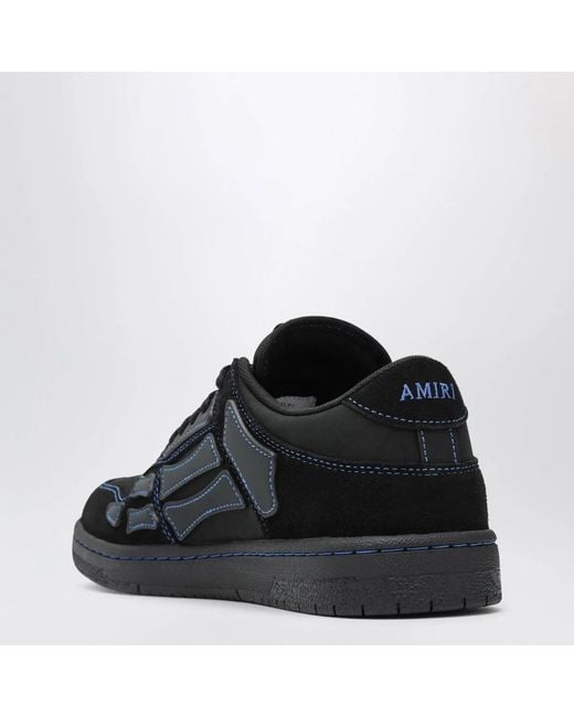 Amiri Black Skel Lowtop Sneakers for men