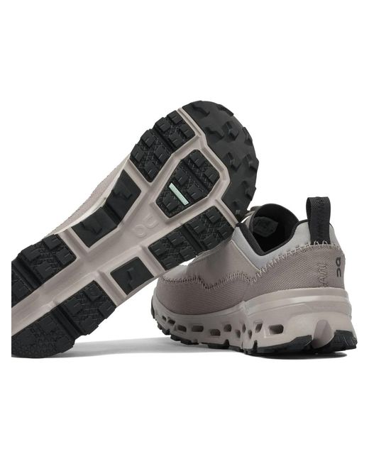 On Shoes Gray Rubber Sneakers for men