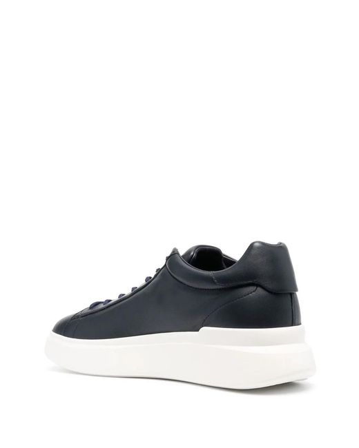 Hogan Blue H580 Leather Sneakers for men