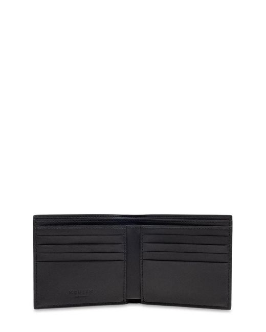 McQueen White Calf Skin Wallets for men
