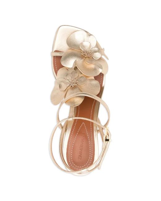 Zimmermann Natural Orchid Sandal 85