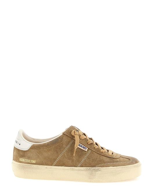 Golden Goose Deluxe Brand Brown 'Soul Star' Sneakers