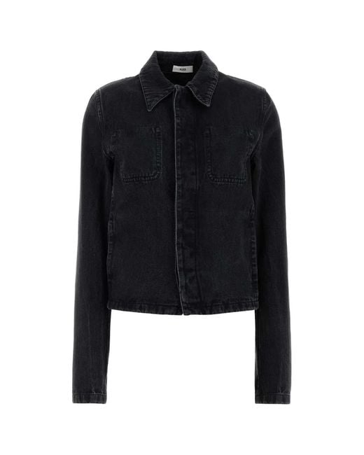 Rier Black Denim Jacket