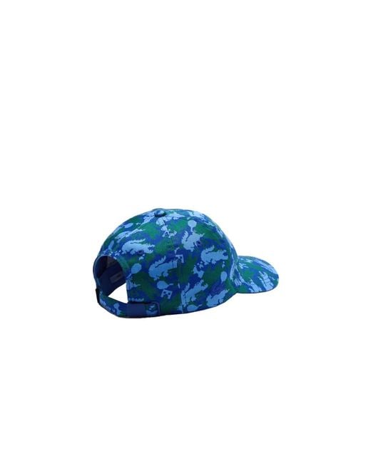 Lacoste Blue Camo Cap