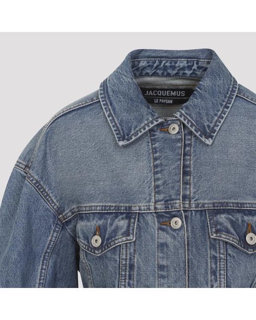 Jacquemus Blue Denim Jacket Denimes