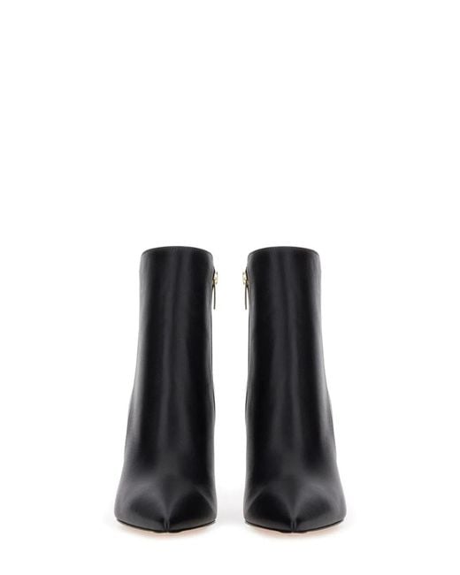 Gianvito Rossi Black Nappa Capra Lamb Shoes