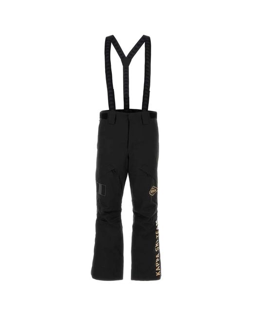 Kappa Black Pantalone for men