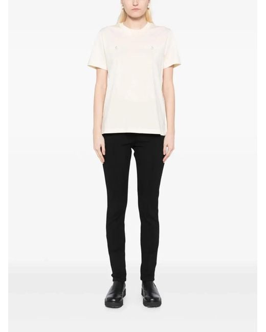 Moncler Black Pants With Logo