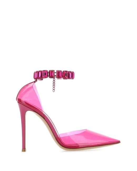 Gianvito Rossi Pink Scarpe Con Tacco
