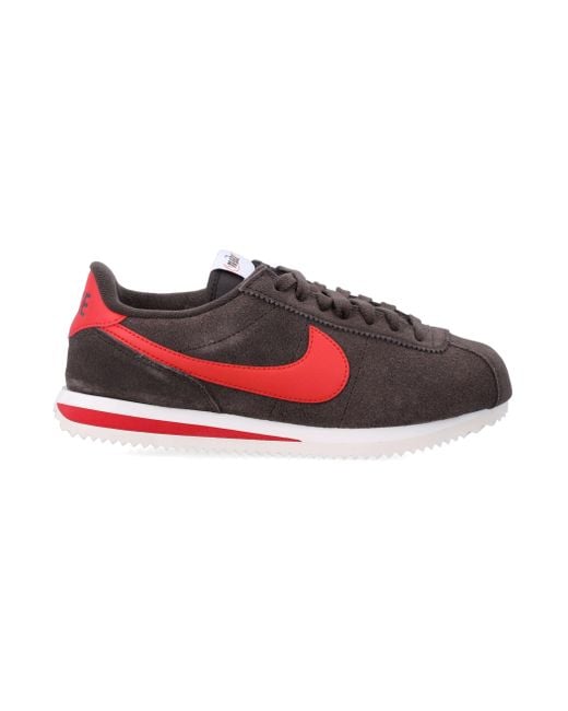 Nike Red Cortez Sneakers