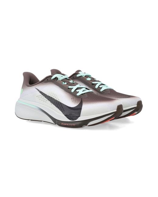 Nike Gray Pegasus 42 Road Running Shoes for men