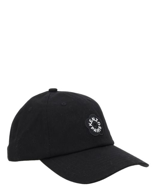 KENZO Black "Boke Flower 2.0" Baseball Hat for men
