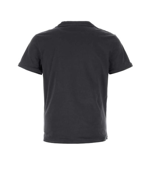 Prada Black Graphite Cotton T-Shirt for men