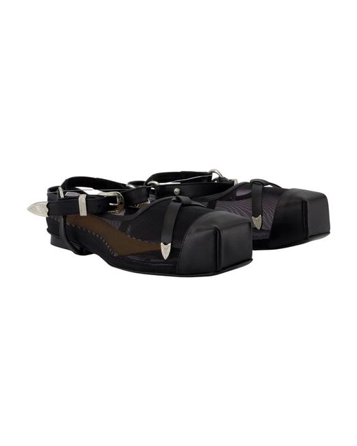 Toga Black Aj1451 Sandals