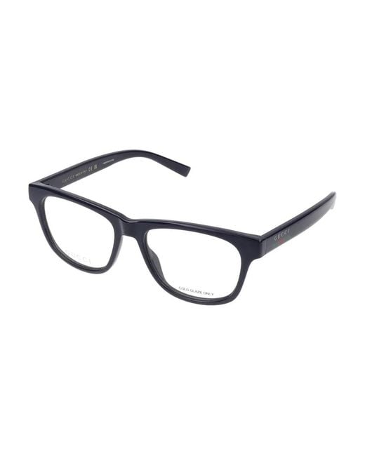 Gucci Black Eyeglasses Gg2108O 003 Transparent/17/145 for men
