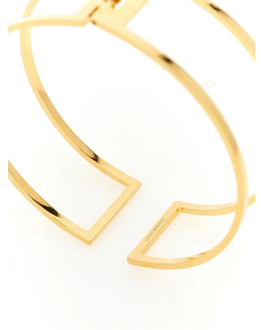 Elisabetta Franchi Metallic Chocker Necklace
