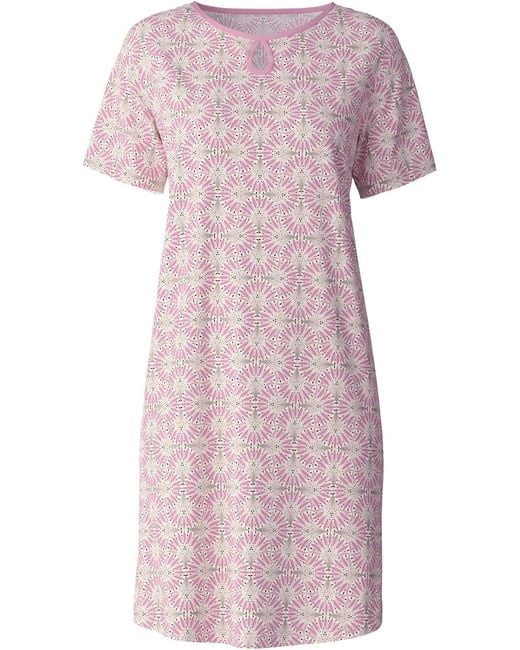 Calida Pink Cotton Sleepshirt Pajamas