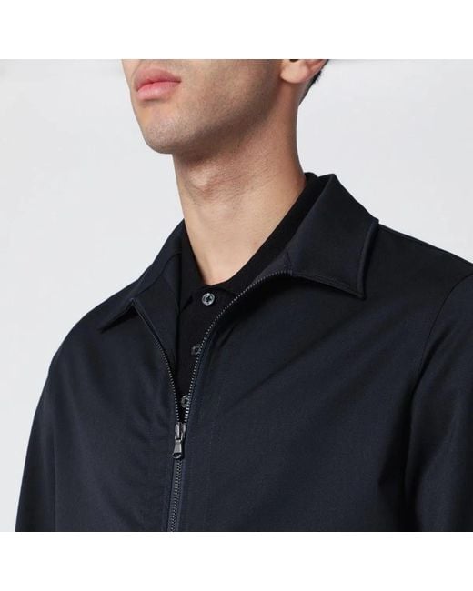 Santaniello Black Woolblend Suit for men