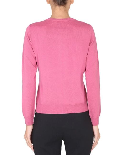 Boutique Moschino Pink Wool Jersey