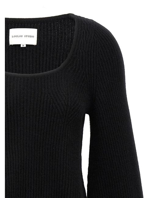 Loulou de Saison Black 'Hermus' Sweater