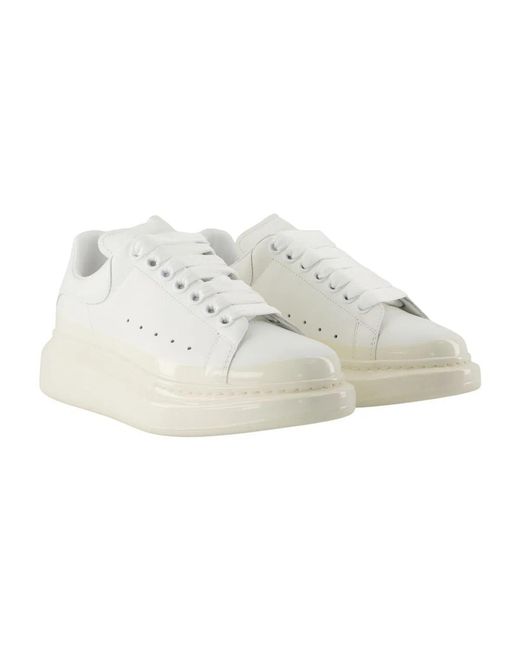 McQueen White Oversized Sneakers