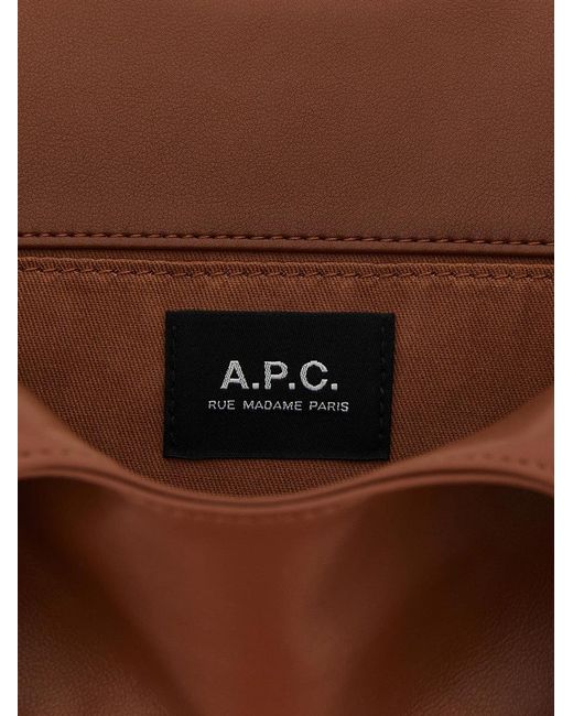 A.P.C. Brown 'Ninon' Small Bag